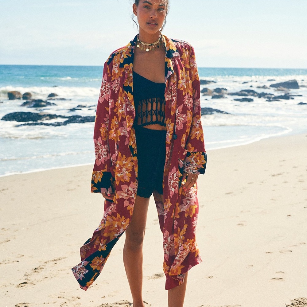 Free People Niya Duster